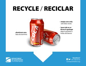 Recycle At School & Office - Aluminum Cans / Latas de Aluminio Thumbnail